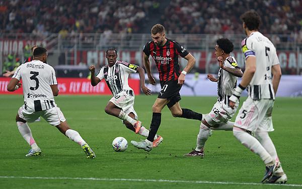 米兰0-0尤文 图拉姆破门被吹